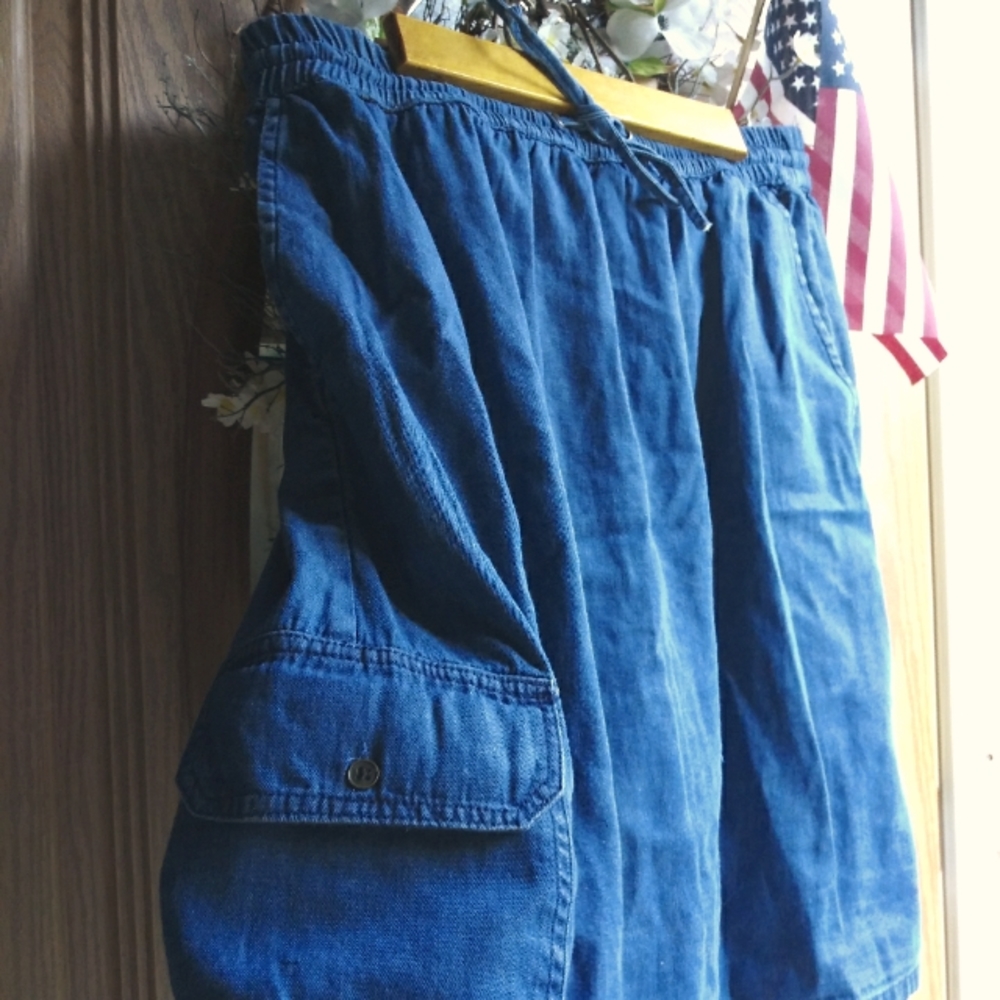 Denim Skort